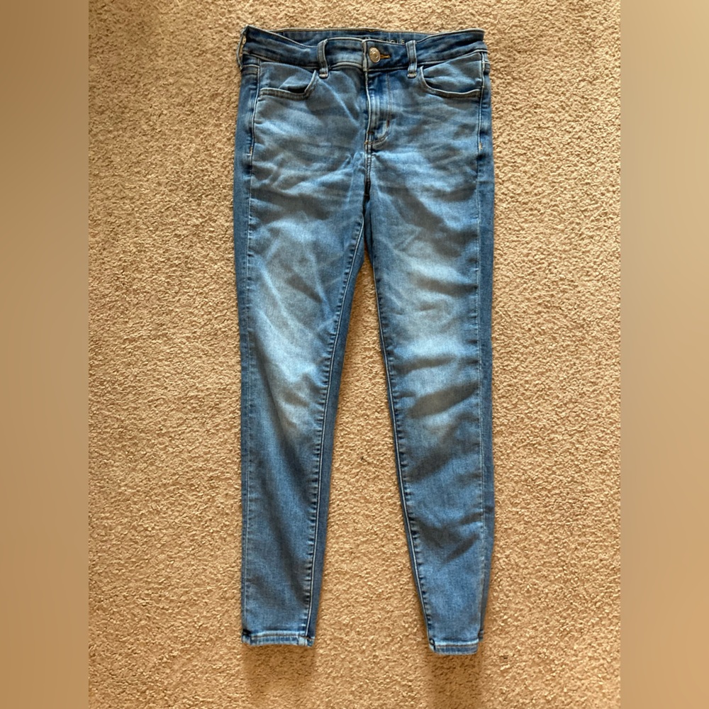 American Eagle - Next Level Stretch - Jeggings - Light Blue - Size: 4 Short